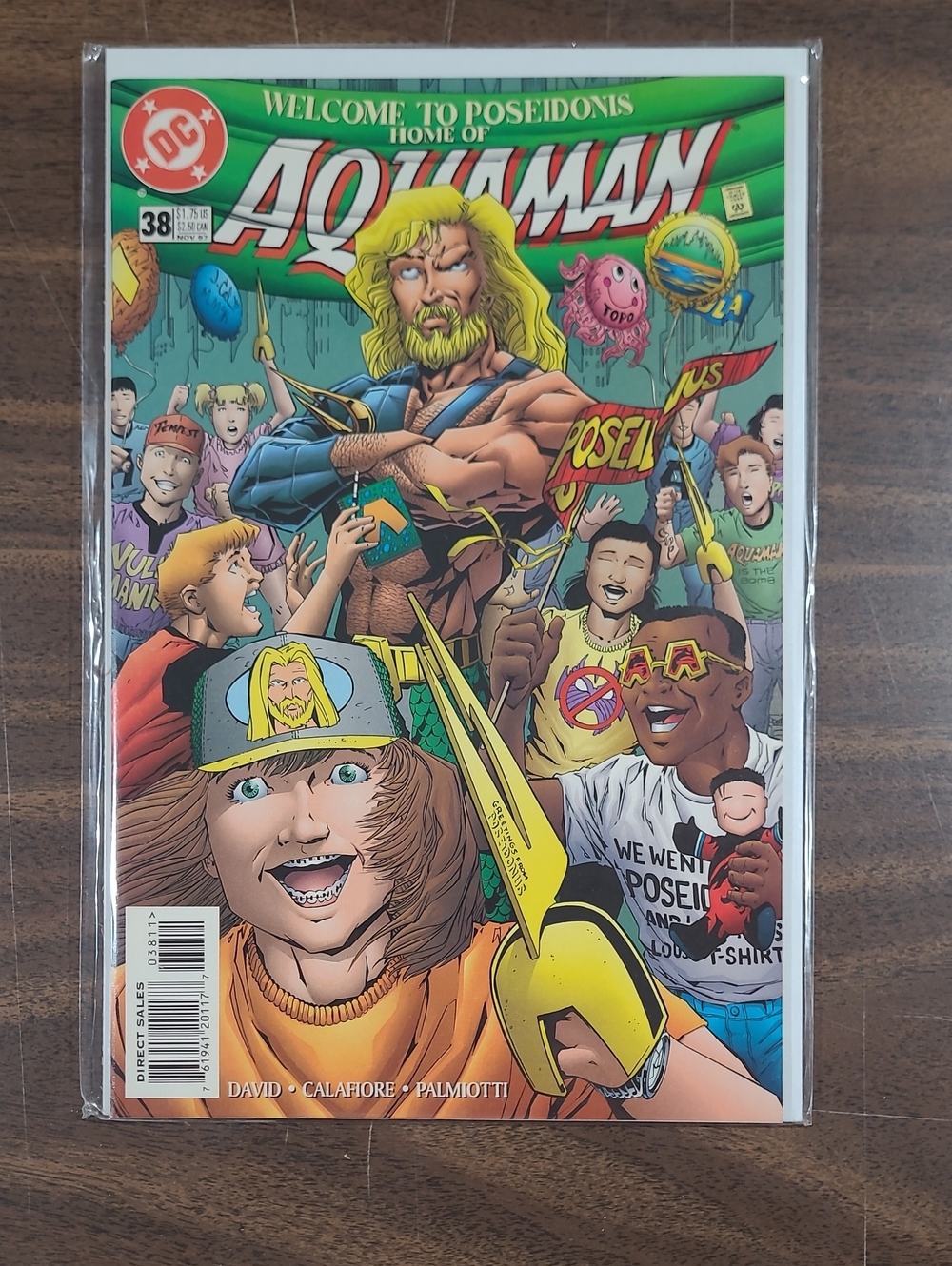 DC Aquaman Comic Book #38 November 1997  Bagged